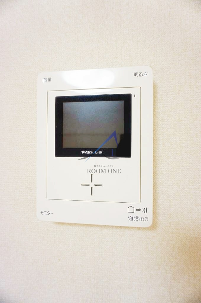 エクロール蓮根のセキュリティ|モニター付きインターホンです。