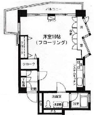 ノアーズマンション目白台の間取り|間取りです。