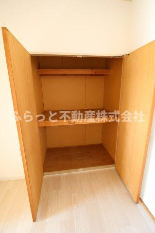 ローズリバーつくばの収納|大きなスペースがあり、収納には困りません