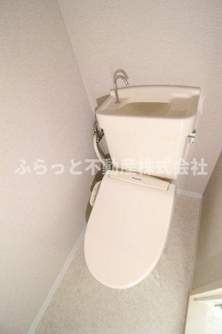 ローズリバーつくばのトイレ|トイレもきれいです