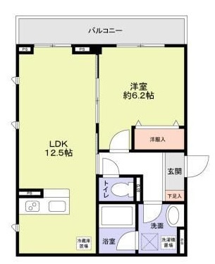 ＧＨの間取り|間取りです。