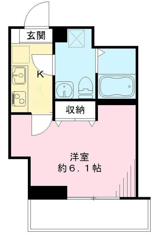 ｐｉｎｖｉｌｌａｇｅ大井町の間取り|間取りです。