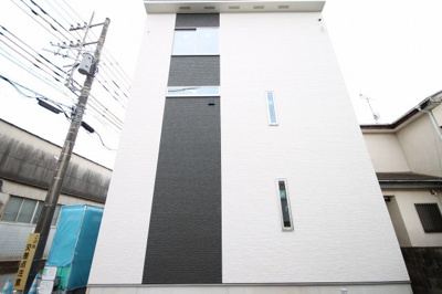 【外観】 | 流山市駒木借家B棟 | 建築中写真
