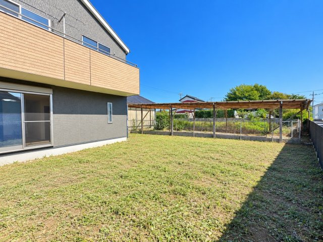 猿島郡五霞町原宿台中古戸建の庭