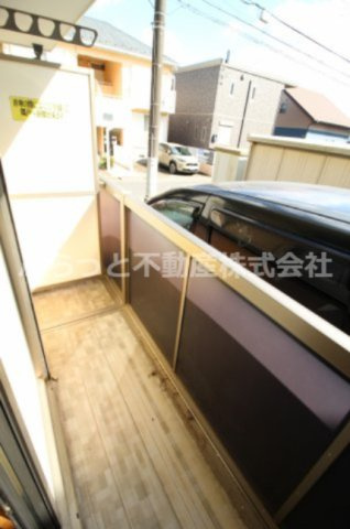 サンライズ南のバルコニー|落ち着いた時間を過ごせるバルコニーです