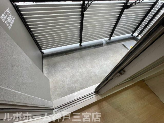 ネクストステージ神戸元町のバルコニー