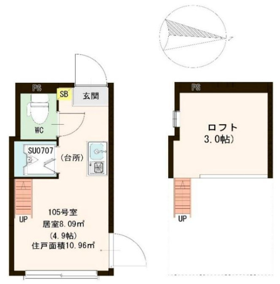 【間取り】 | ハーモニーテラス長崎Ⅱ