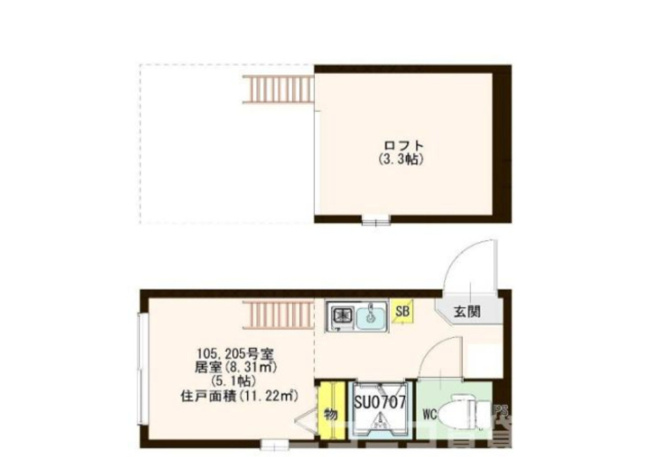 【間取り】 | ハーモニーテラス南長崎Ⅳ