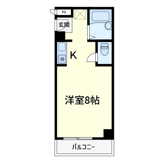 【間取り】 | 光栄ハイツ芥川