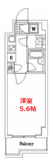 【間取り】 | ルーブル蒲田参番館 | お部屋の間取りです。