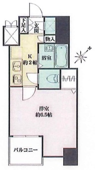 エスコート東大前の間取り