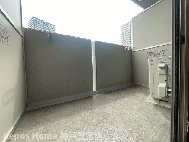 アルファレガロ神戸元町のバルコニー