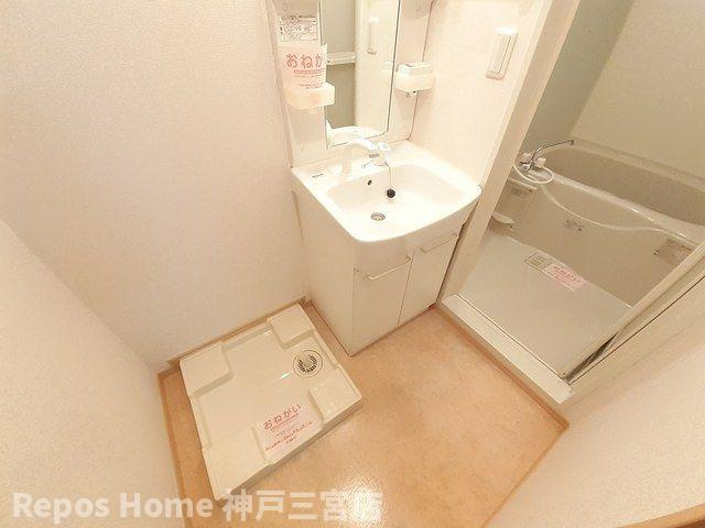 プラチナコートの洗面所