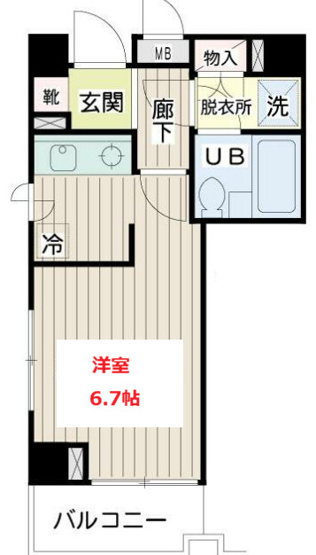 【間取り】 | エミネンス富士小堀ビル | お部屋の間取りです。