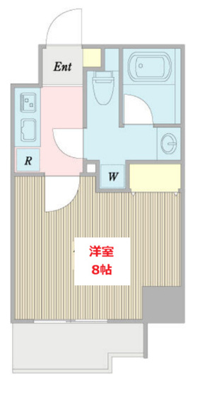 【間取り】 | オークスクエア大森 | お部屋の間取りです。