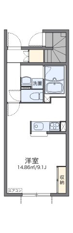 レオネクストマローン弐番館の間取り