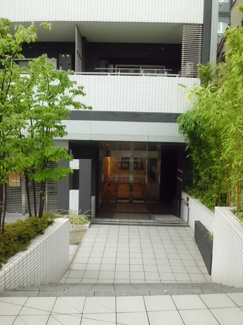 【エントランス】 | パークハウス市谷柳町 | エントランス2015/6撮影