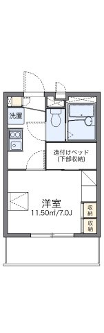 レオパレスコンフォール　鶴見の間取り
