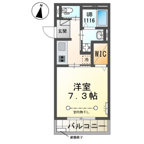 名古屋市南区呼続５丁目新築Mの間取り