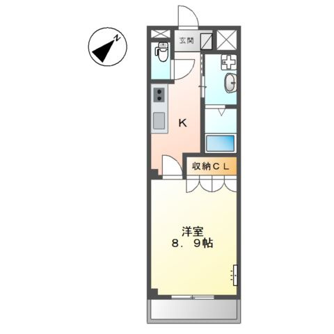 グリーングラス壱番館の間取り