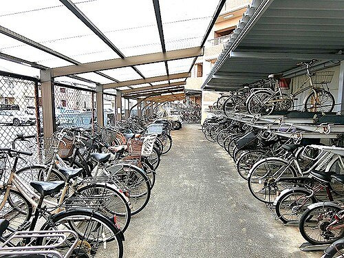 ライオンズマンション倉敷幸町のその他|駐輪場　※2026年2月撮影