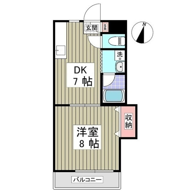 第2成城島田マンションの間取り
