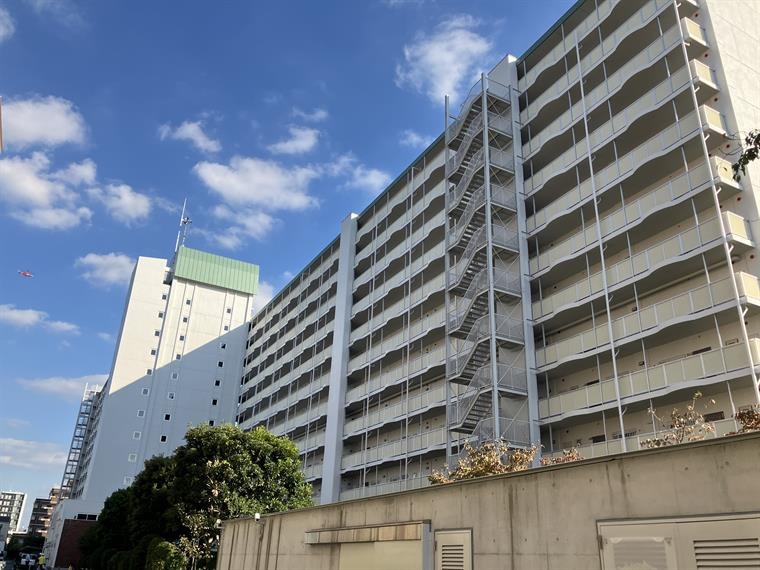 セントラルグリーンハイツの外観