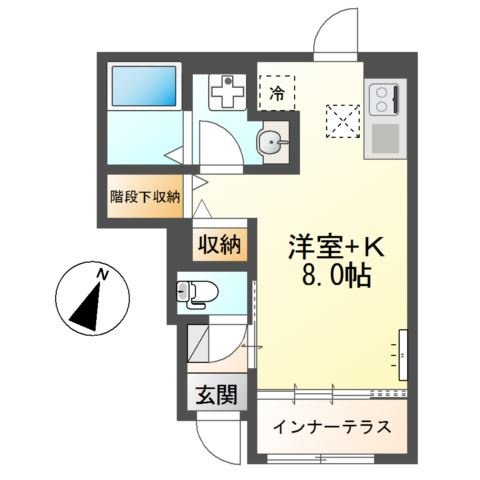 ヴェリテ昭島の間取り