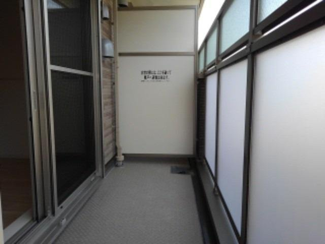 パークサイド・レジデンスのバルコニー