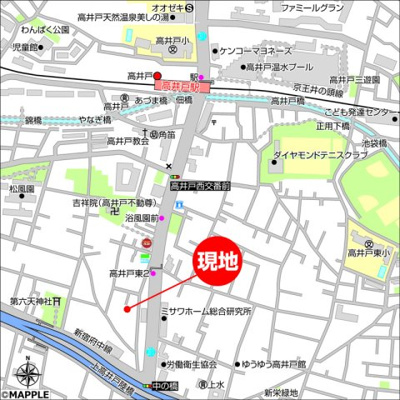 【地図】 | アヴニール高井戸