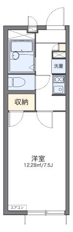 レオパレス高伸の間取り