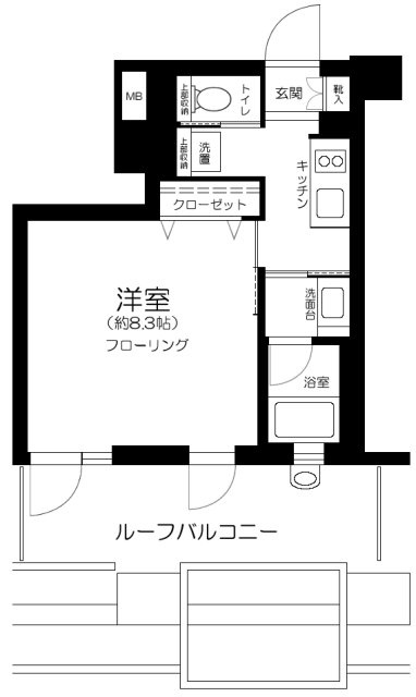 ＺＯＯＭ白金高輪の間取り