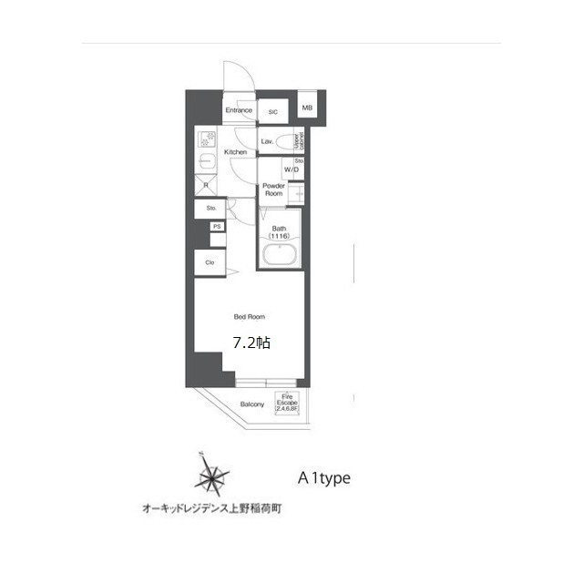 オーキッドレジデンス上野稲荷町