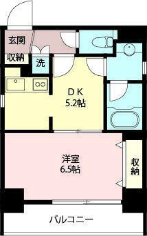エスティメゾン神田の間取り