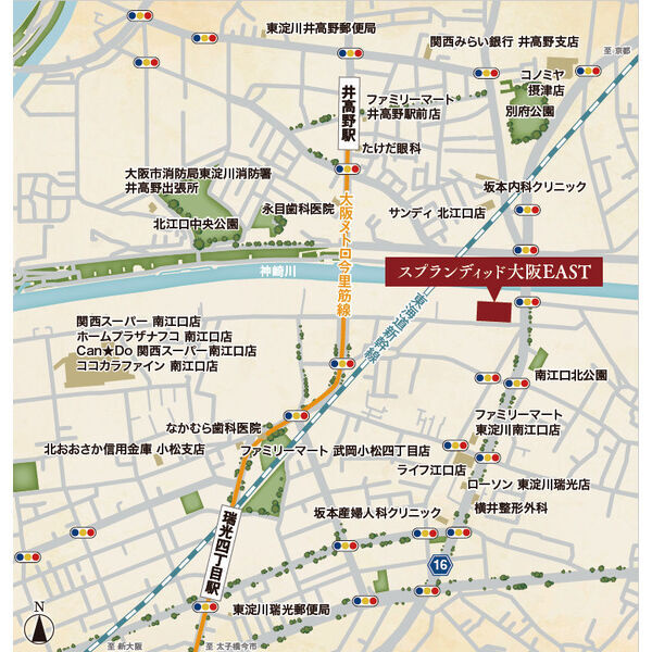 スプランディッド大阪EASTのその他