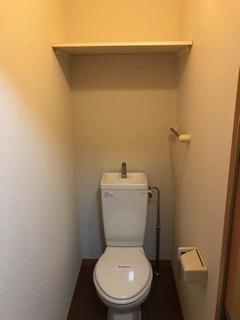 レオパレスユリパレス柏木のトイレ