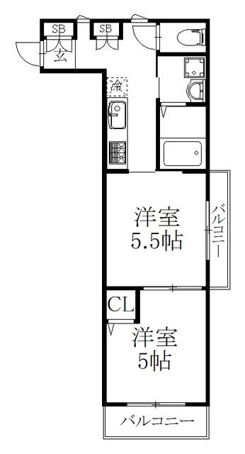 グレイス新宿御苑の間取り