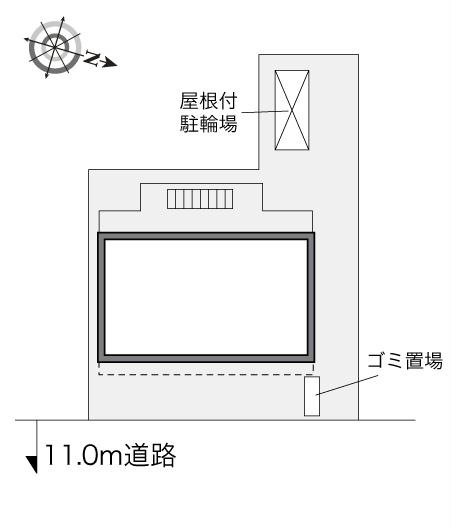 レオパレスエスト久が原の間取り