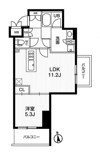 ・ＡＲ向島(エーアールムコウジマ)の間取り