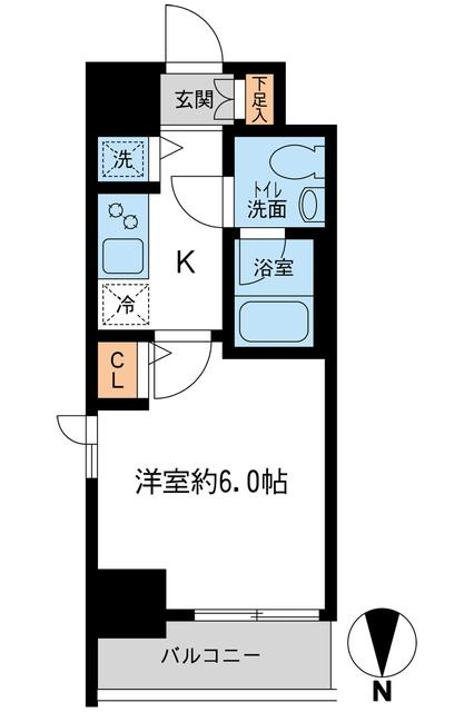 ＫＤＸレジデンス大島(ケイディエックスレジデンスオオジマ)の間取り