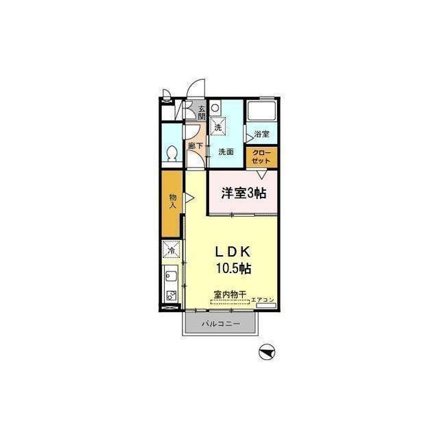 スター　バレーの間取り