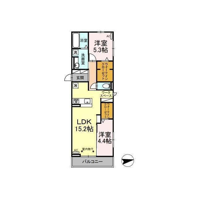 サンフォートの間取り