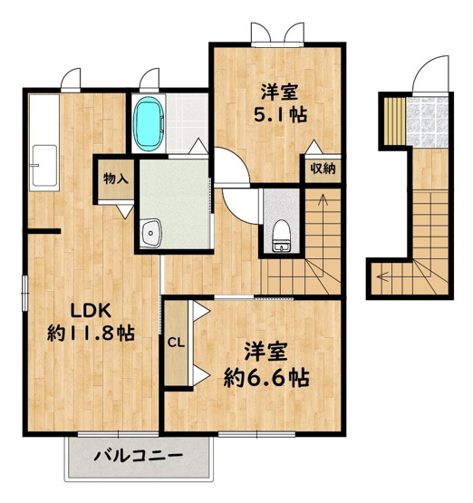 【間取り】 | プロスペール ロジュマン