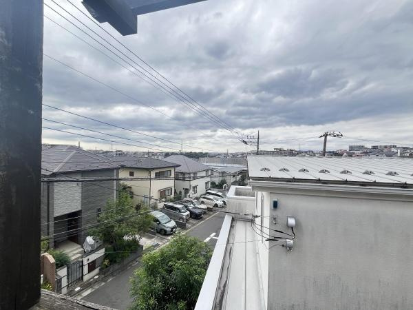川崎市宮前区鷺沼４丁目のアパートの展望