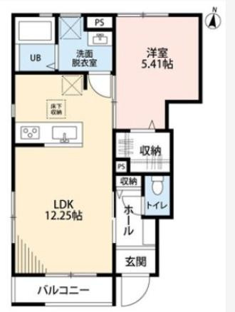 【間取り】 | リーブルファイン草加稲荷５