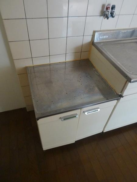 ハイコート泉尾のキッチン|★ガスコンロ設置可★