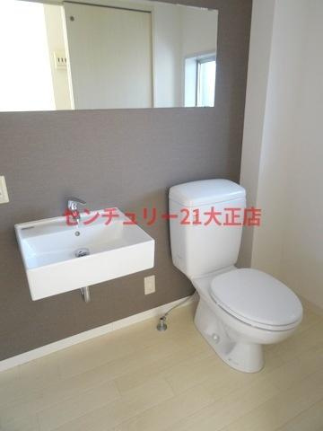 松栄大正ハイツの洗面所|★デザイナーズ仕様★