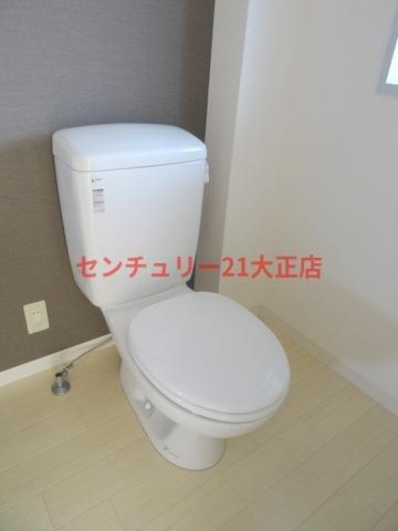 松栄大正ハイツのトイレ|★ゆとりあります★