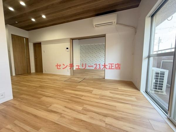 此花厚生年金住宅（高見）Ｄ棟の居間・リビング