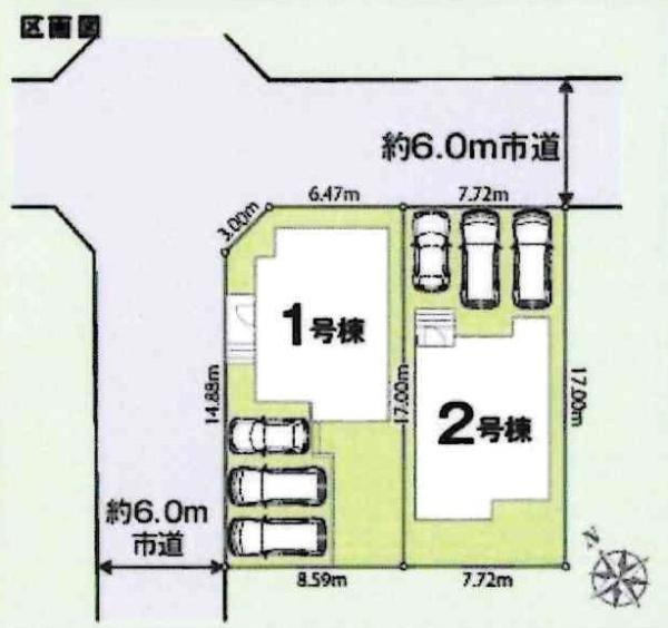 西尾市国森町1丁目01期　全2棟・1号棟